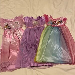 Disney Princess Dresses Set - Pink, Purple, Multicolor